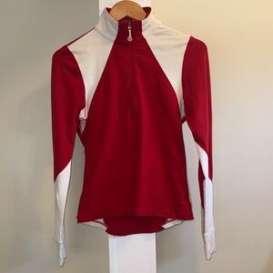 Lululemon ❤️🤍❤️ Red/White Quarter-Zip Pullover ❤️🤍❤️ - 6